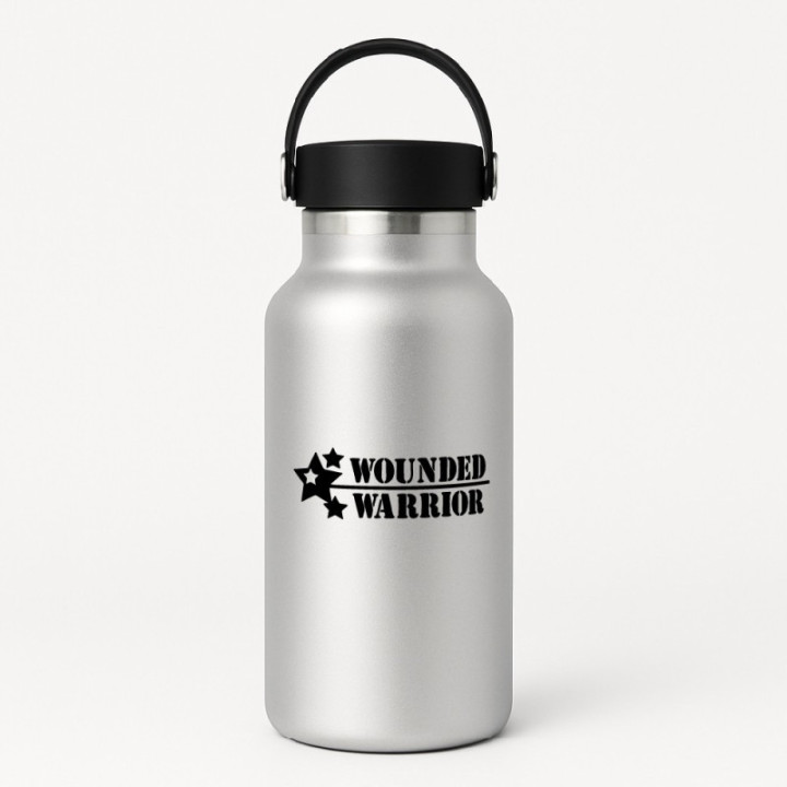 Wounded Warrior Stickers – Veteran Military Decals (2-Pack)