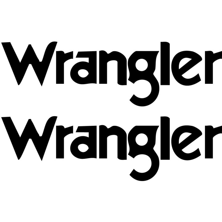 Buy Wrangler Decal Sticker Online