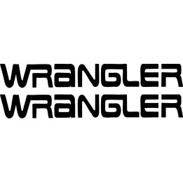 Buy Wrangler Graphic Decal Sticker Online