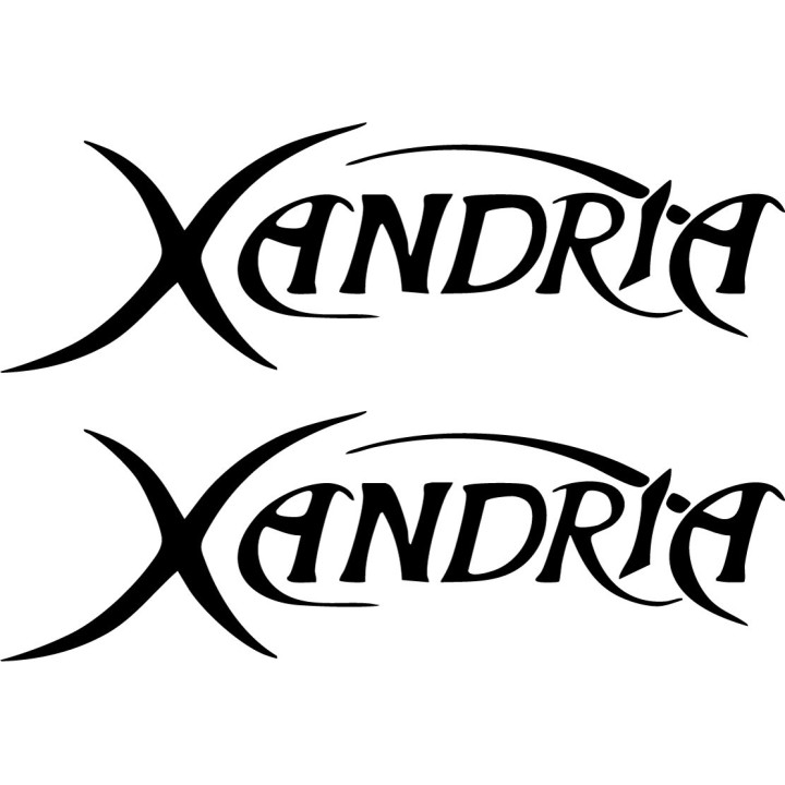 Xandria Stickers – Symphonic Metal Band Decals (2-Pack)