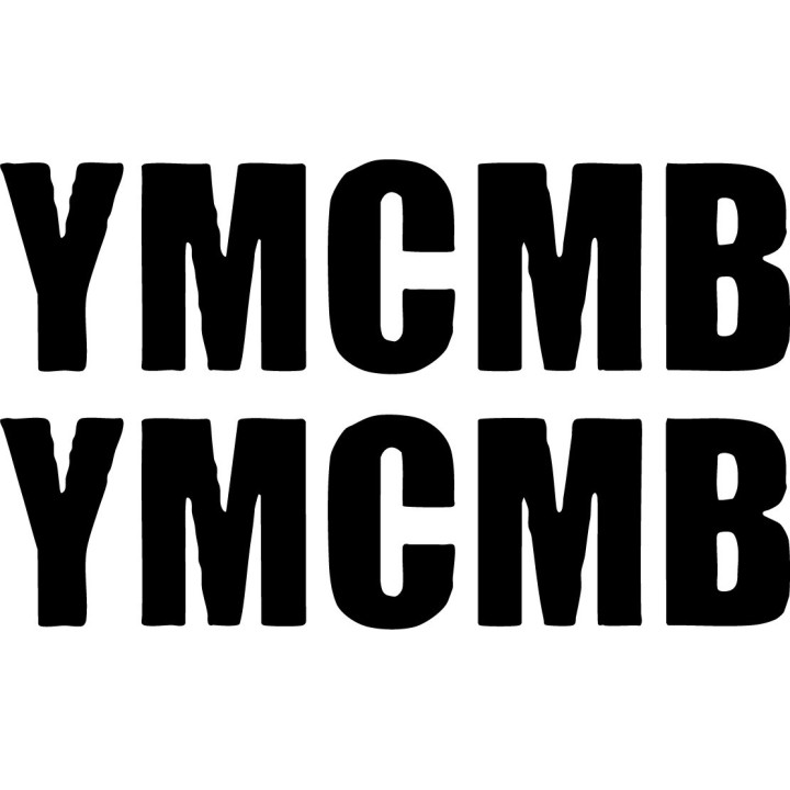 YMCMB Stickers – Young Money Hip-Hop Decals (2-Pack)
