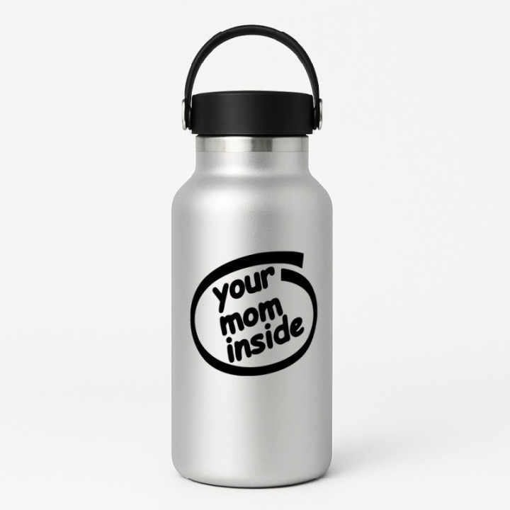 Buy Your Mom Inside Decal Sticker Online