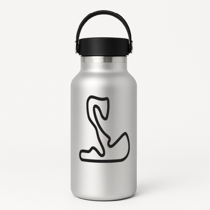 Buy Zandvoort Park Circuit Vinyl Decal Sticker Online