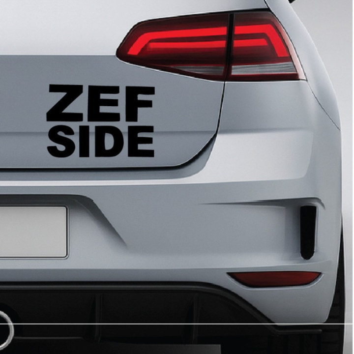Zef Side Stickers – Die Antwoord Zef Culture Decals (2-Pack)