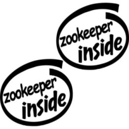 Buy Zookeeper Inside Decal Sticker Online