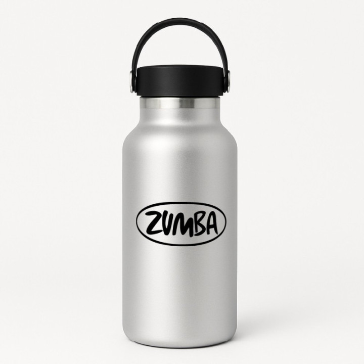 Zumba Stickers – Dance Fitness Instructor Decals (2-Pack)