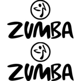 Zumba Stickers – Dance Fitness Instructor Decals (2-Pack)