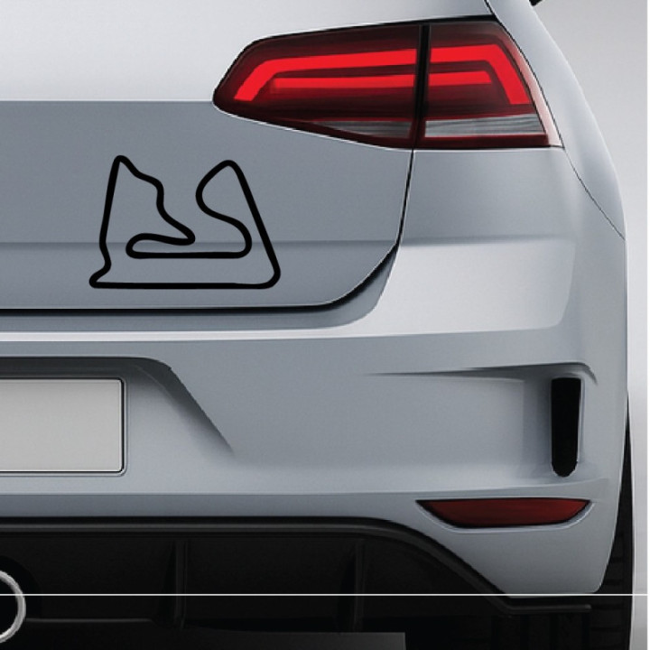 Buy BAHRAIN INTERNATIONAL CIRCUIT DECAL Online