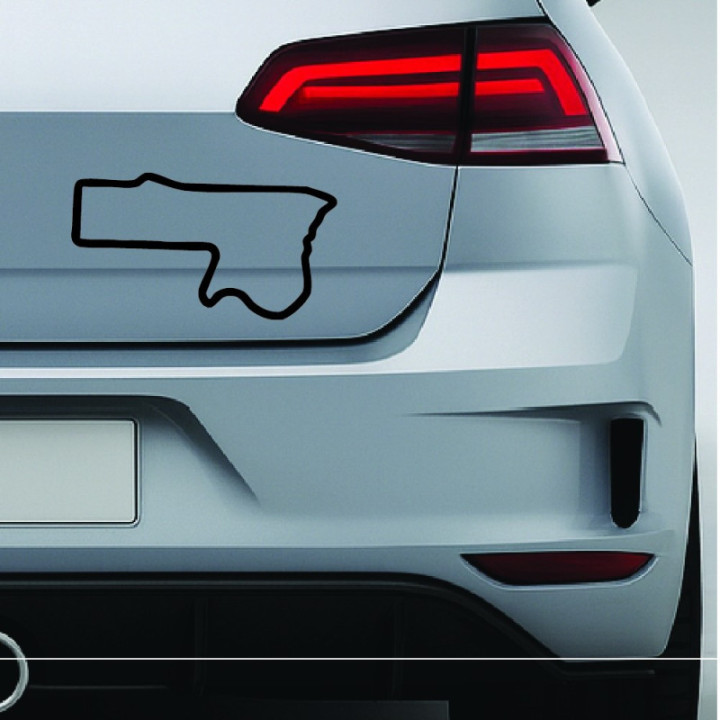 Buy MOUNT PANORAMA CIRCUIT DECAL Online