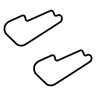 Qld Raceway Track Outline Buy QUEENSLAND RACEWAY SPRINT CIRCUIT DECAL Online