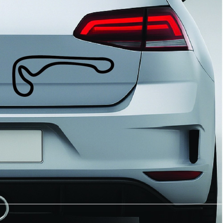 Buy TIMARU INTERNATIONAL MOTOR RACEWAY DECAL Online