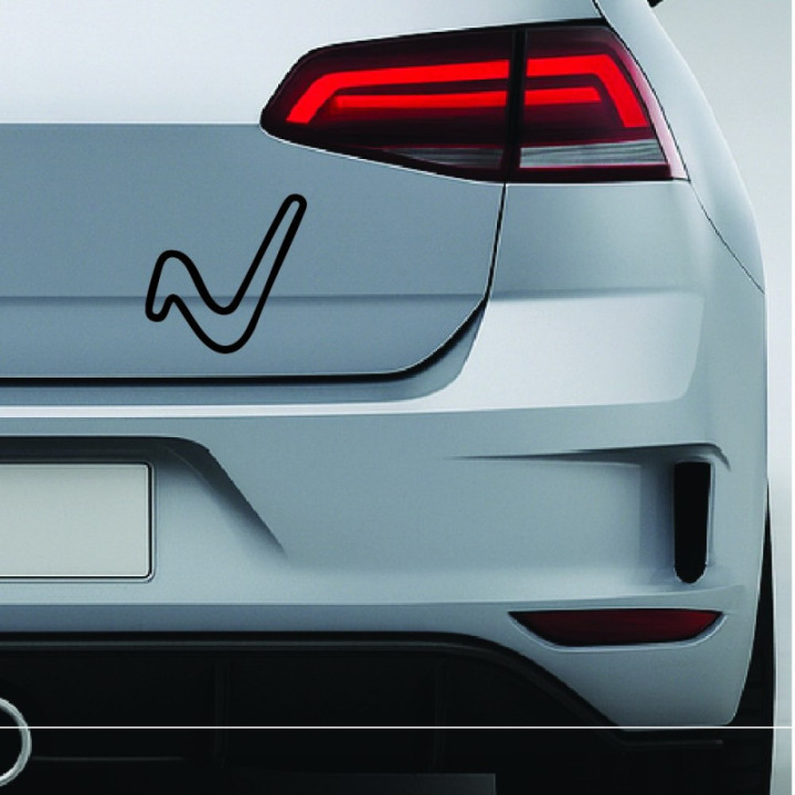 Anglesey Circuit Stickers – Trac Môn Track Decals (2-Pack)