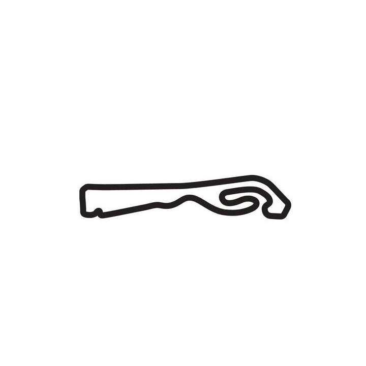 Anneau du Rhin Circuit Stickers – Track Decals (2-Pack)