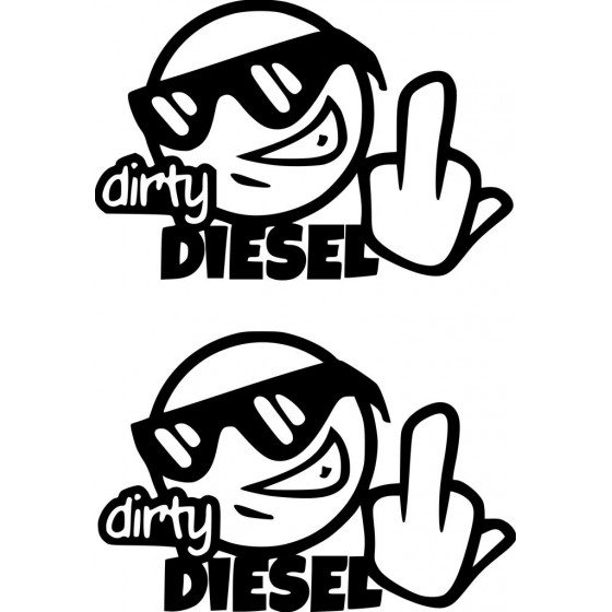 Dirty Diesel Sticker Vinyl...