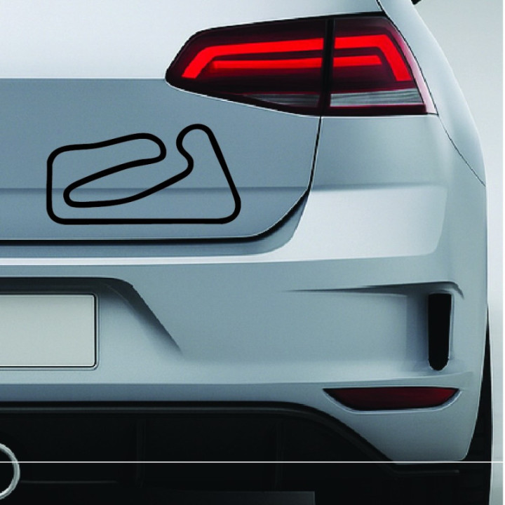 Botniaring Circuit Stickers – Finland Track Decals (2-Pack)