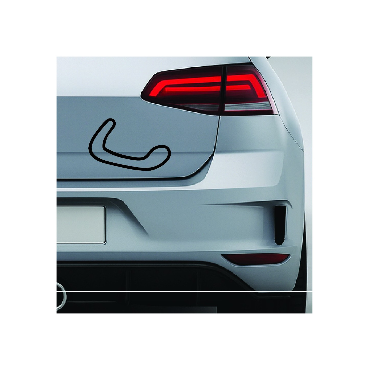 Brands Hatch Indy Circuit Stickers – Racetrack Decals (2-Pack)