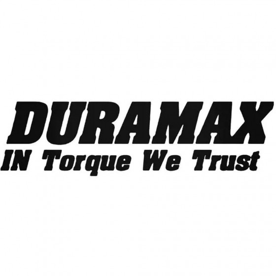 Duramax In Torque We Trust Dh