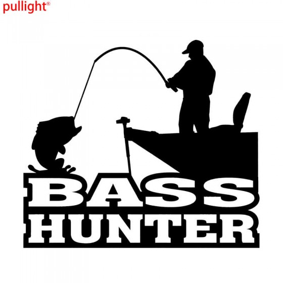 Bass Hunter Fishing Vinyl...
