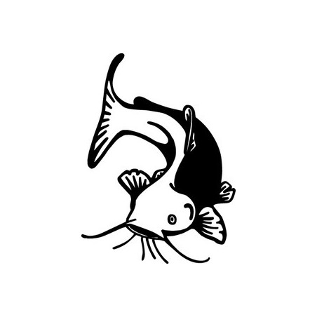 Catfish Vinyl Decal Sticker V14 - DecalsHouse