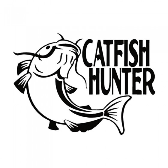 Catfish Vinyl Decal Sticker