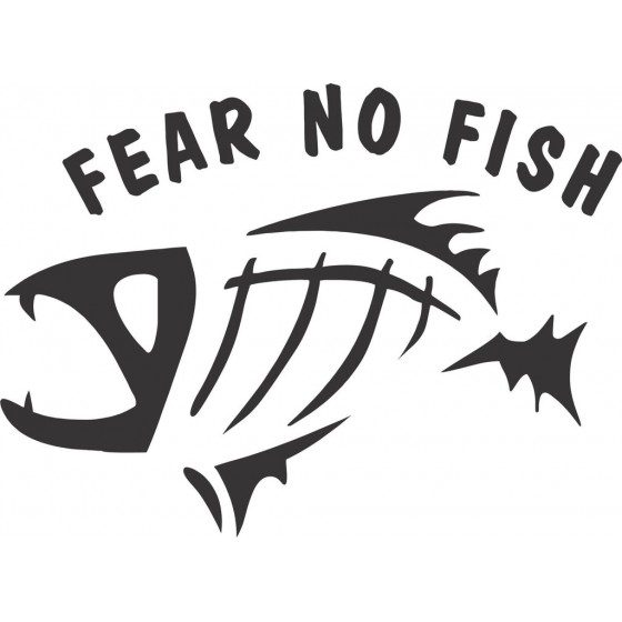 Fear No Fish Fishing Vinyl...