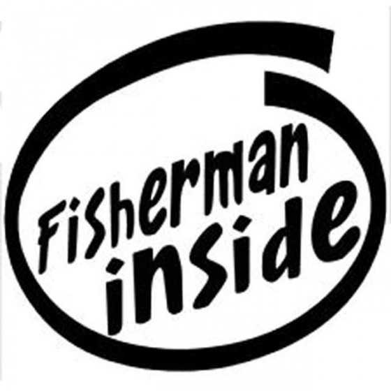 Fisherman Fishing Vinyl...