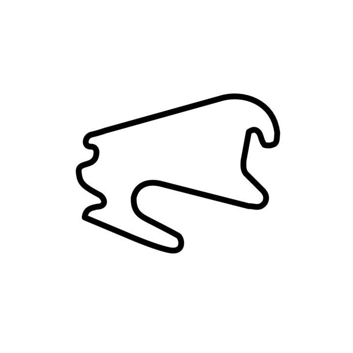 Buy EUROSPEEDWAY LAUSITZ 34KM DTM CIRCUIT DECAL Online