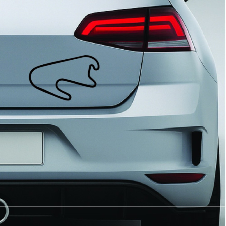 Buy EUROSPEEDWAY LAUSITZ 34KM T1 CIRCUIT DECAL Online