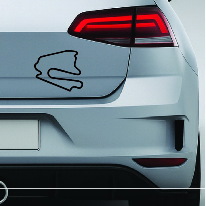 Buy EUROSPEEDWAY LAUSITZ 43KM CIRCUIT DECAL Online