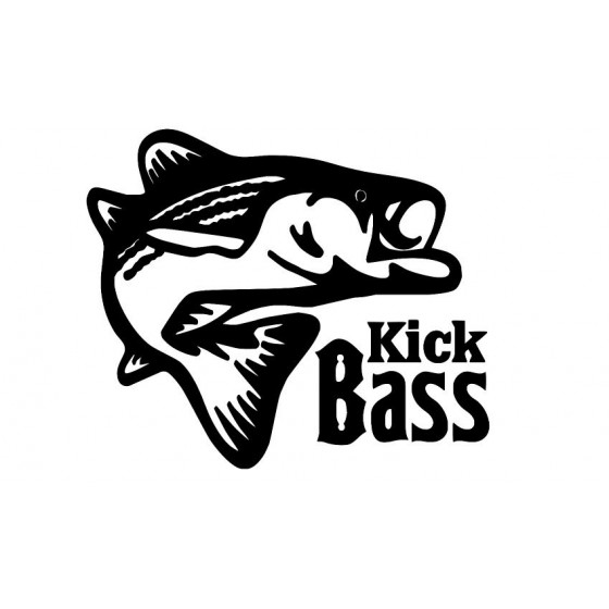 Kick Bass Fishing Vinyl...