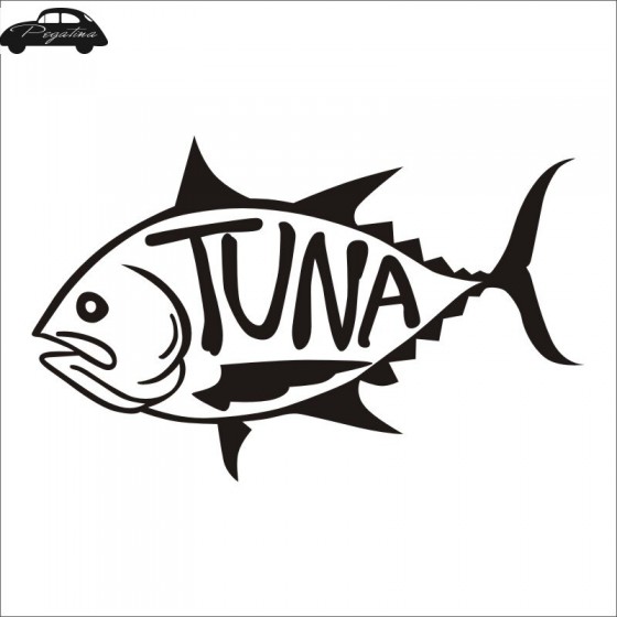 Tuna Vinyl Decal Sticker V5