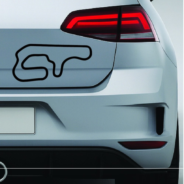Serres Racing Circuit Stickers – Track Day Motorsport Decals (2-Pack)
