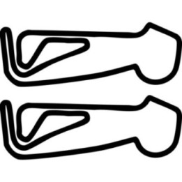 Snetterton 300 Circuit Stickers – BTCC BSB Track Decals (2-Pack)