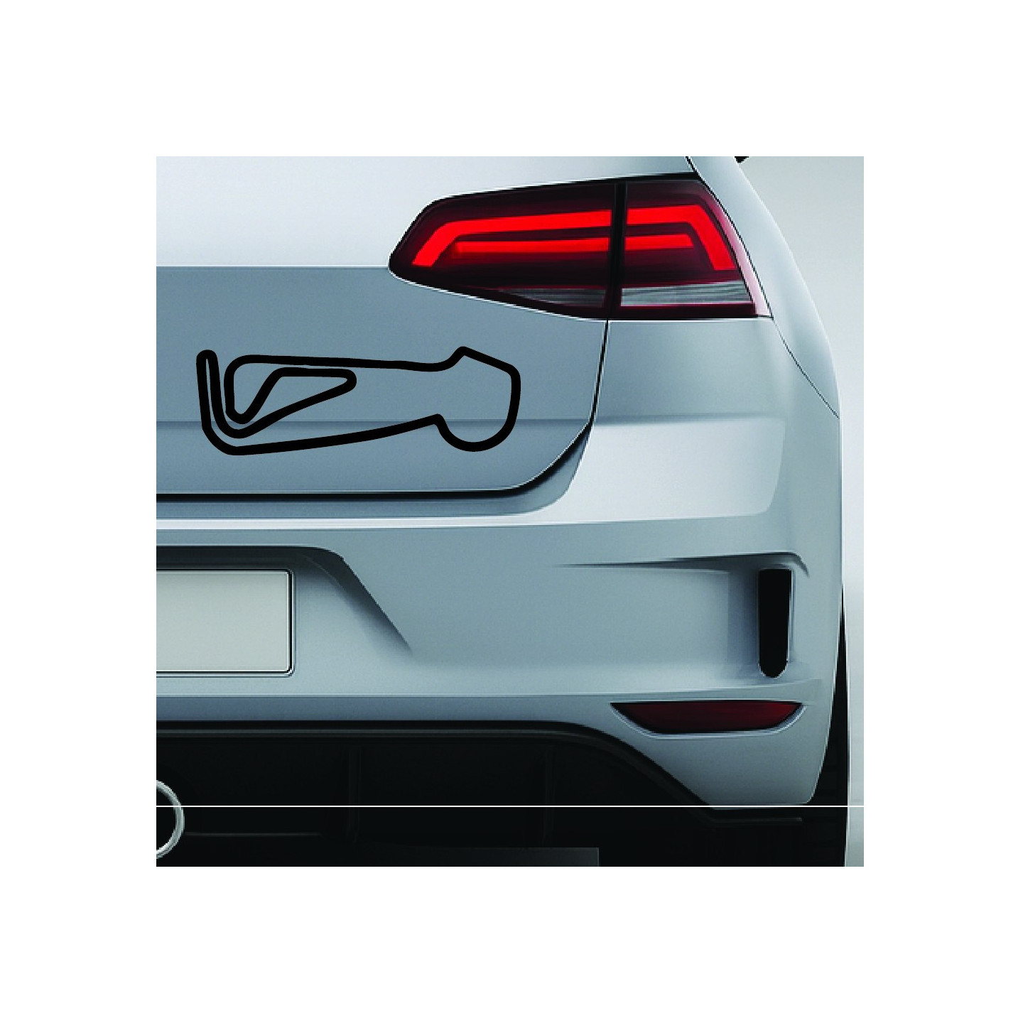 Snetterton 300 Circuit Stickers – BTCC BSB Track Decals (2-Pack)