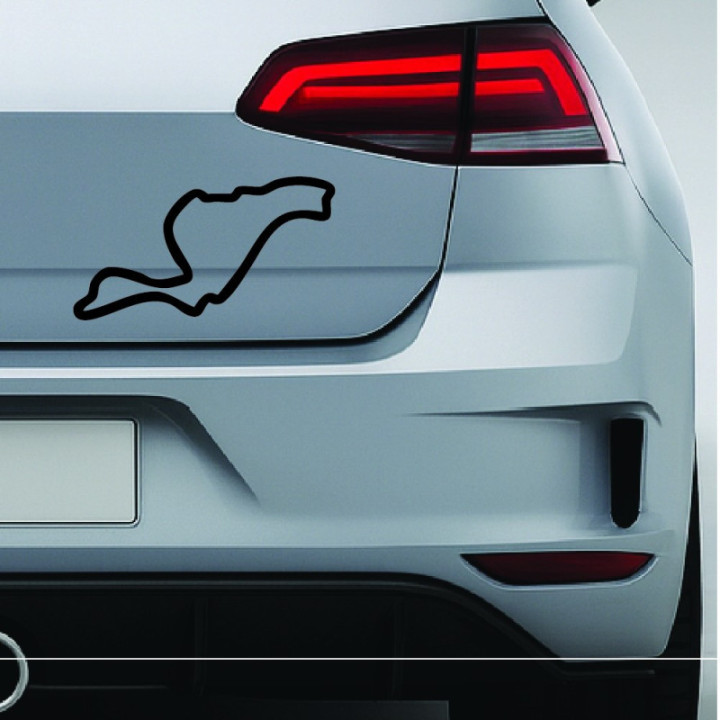 Buy VALENCIA STREET CIRCUIT DECAL Online