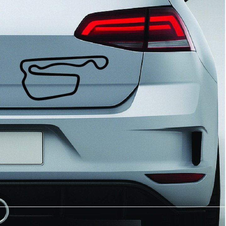 Buy ADAMS MOTORSPORTS PARK TIME ATTACK COURSE DECAL Online