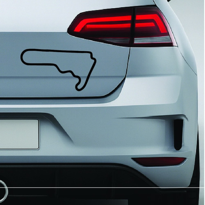 Buy AUTODROMO HERMANOS RODRIGUEZ NASCAR CIRCUIT DECAL Online