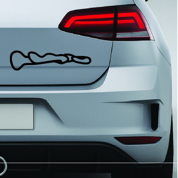 Buy BONDURANT RACING SCHOOL BONDURANT COURSE DECAL Online