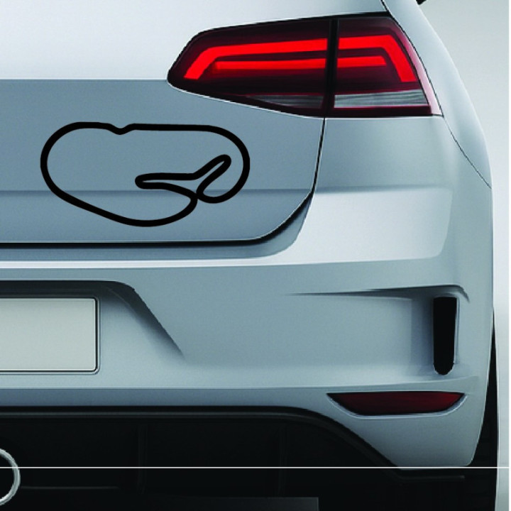 Buy DAYTONA INTL SPEEDWAY ROAD COURSE DECAL Online