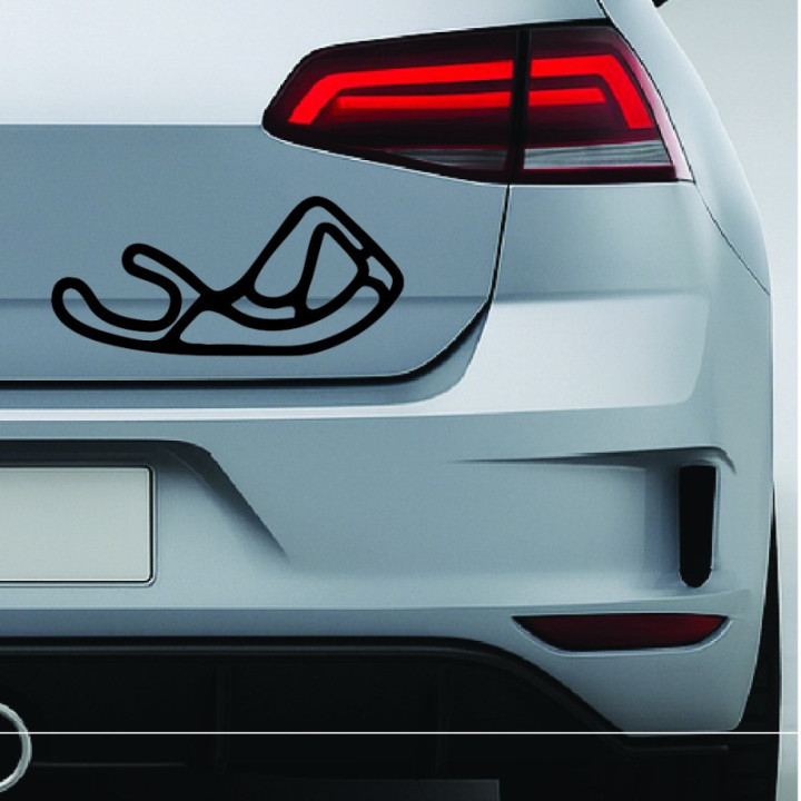 Buy ENGLISHTOWN RACEWAY PARK OLD BRIDGE TOWNSHIP FULL LAYOUT DECAL Online