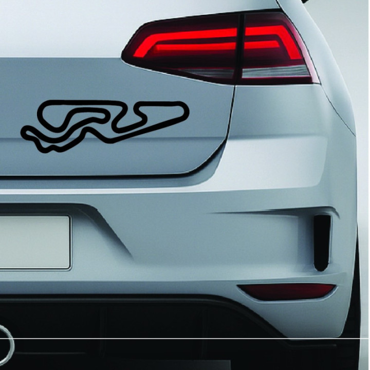 Buy F1 OUTDOORS KART DAYTONA CIRCUIT DECAL Online