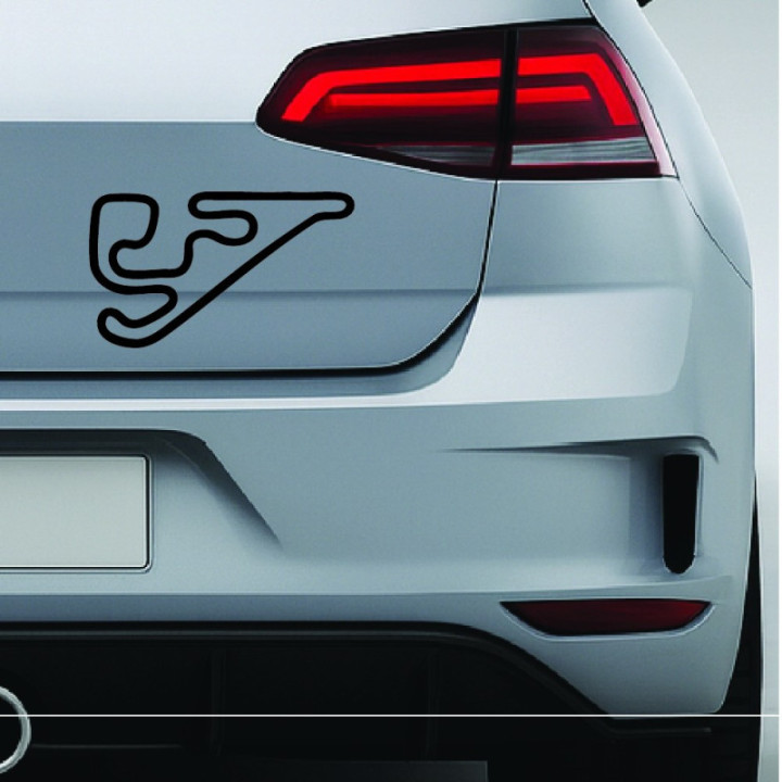 Buy GRANGE MOTOR CIRCUIT DECAL Online