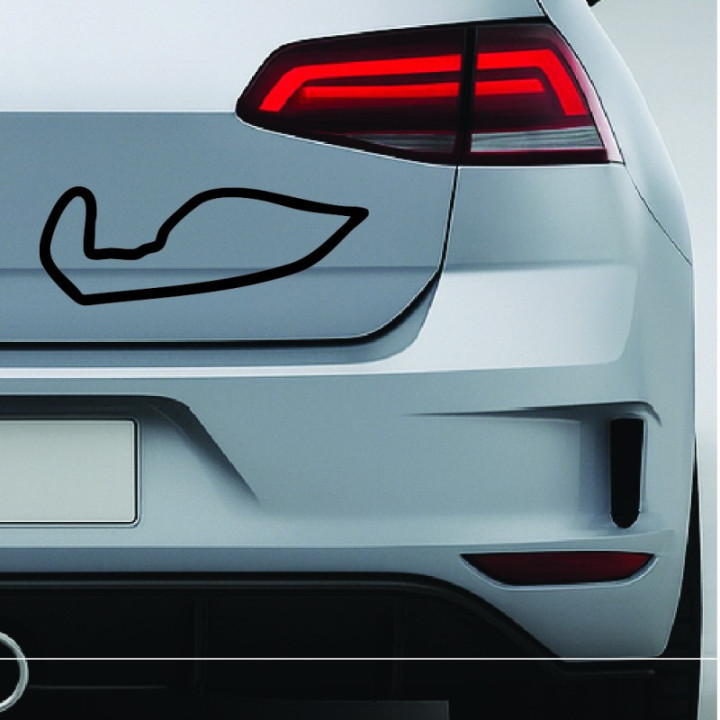 Buy LAKE GARNETT RACEWAY DECAL Online