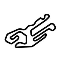 Buy NOLA MOTORSPORTS PARK   FULL COURSE DECAL Online