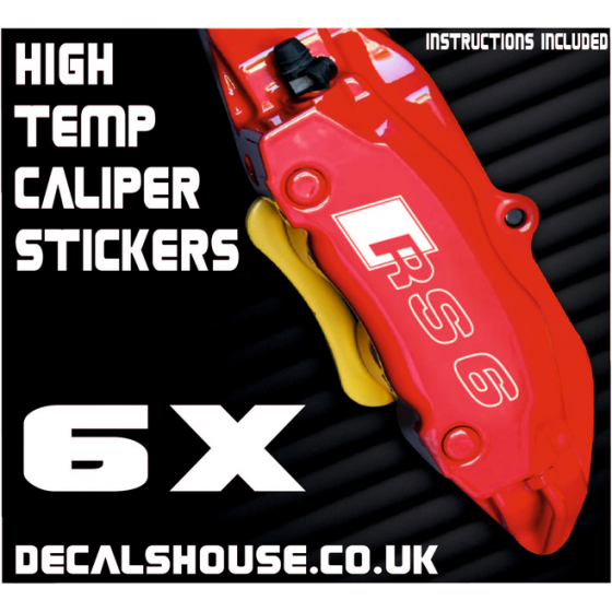AUDI RS6 Caliper Stickers...