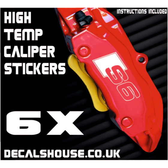 AUDI S6 Caliper Stickers...