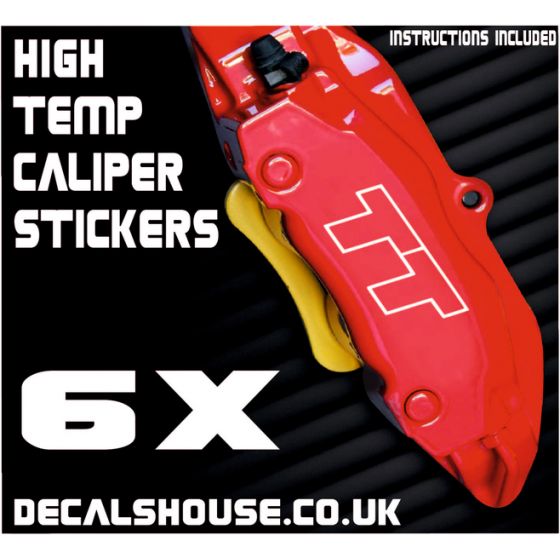 AUDI TT V6 Caliper Stickers...