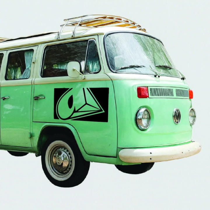 Buy Airush Cutout Surfing Decal Sticker Online