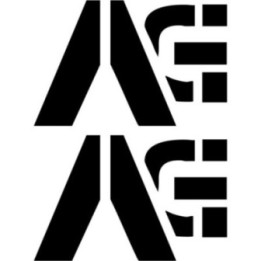Buy Analog Ag Stencil Surfing Decal Sticker Online