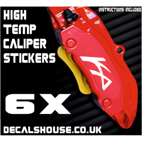 FORD KA Caliper Stickers...